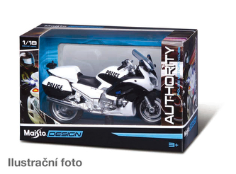 M. Design Authority Police Motorcycles, assort CZ, GE, IT, UK , window box, 1:18