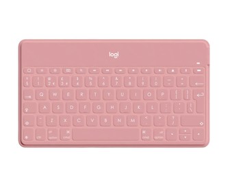 Logitech Keyboard Keys-To-Go, US, blush, apple