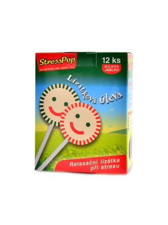 VitaHarmony - StressPop guava jablko 12 lízátek