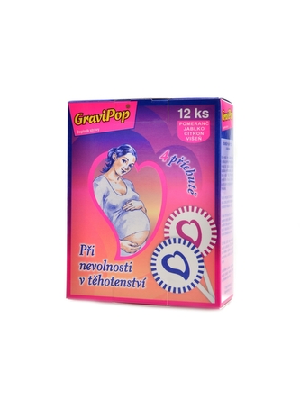 VitaHarmony - GraviPop směs 4 chutě 12 lízátek