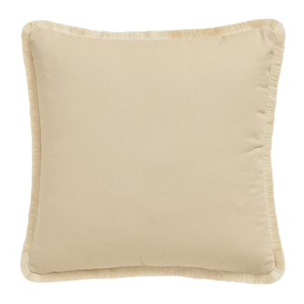 Polštář CHICA BOCCA 100% bavlna béžová 40x40 cm Mybesthome