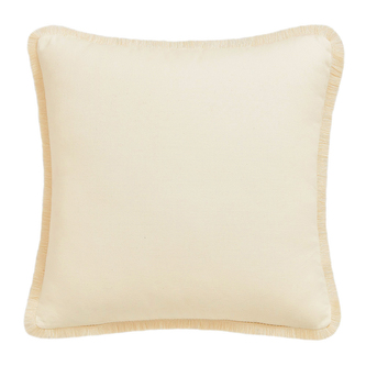 Polštář CHICA BOCCA 100% bavlna krémová 40x40 cm Mybesthome