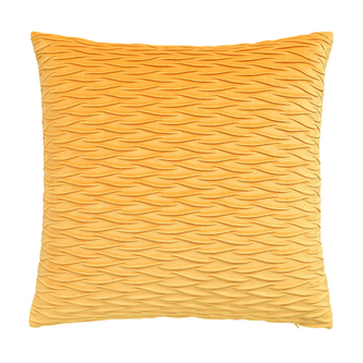 Polštář SAWANA mustard/hořčicová 45x45 cm Mybesthome