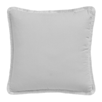 Polštář CHICA BOCCA 100% bavlna světle šedá 40x40 cm Mybesthome