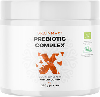 BrainMax Prebiotic Complex, prebiotická směs, BIO, 300 g