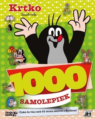1000 samolepiek Krtko
