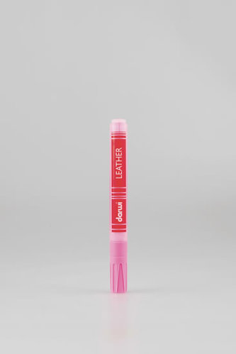 DARWI LEATHER fixy na kůži a koženku - Růžová 6 ml