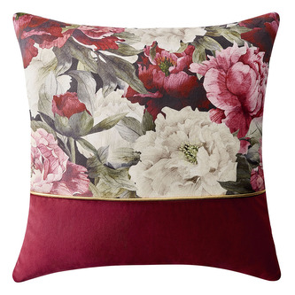 Polštář BLOSSOMS červená 45x45 cm Mybesthome