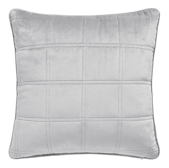 Polštář CORTINA světle šedá 50x50 cm Mybesthome