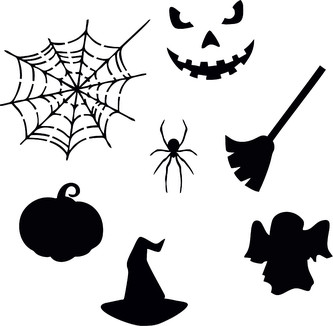 ARTEMISS Halloween 03 - plastová šablona 353 Rozměr: E 29x29cm