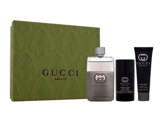 Gucci Guilty Pour Homme toaletní voda 90 ml + deostick 75 ml + sprchový gel 50 ml
