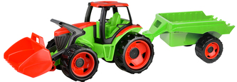 Lena Traktor se lžící a vozíkem Lena Traktor se lžící a vozíkem