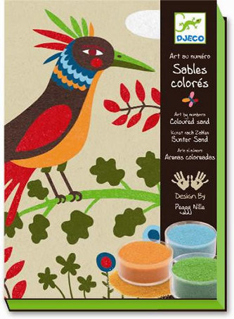 Djeco Pískování Ptáci ráje