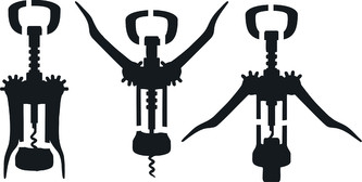 ARTEMISS Vývrtky na víno - plastová šablona 393 Rozměr: E 29x29cm