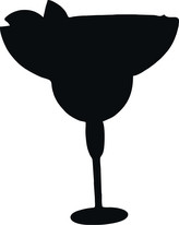 ARTEMISS Koktejl - plastová šablona 405 Rozměr: B 14,5x14,5cm