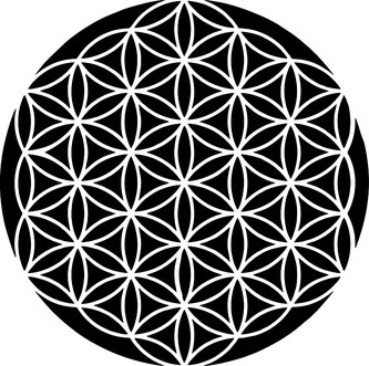 ARTEMISS Květ života - plastová šablona 466 Rozměr: G 29x29cm