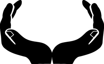 Ruce - plastová šablona 426 Rozměr: C 14,5x14,5cm