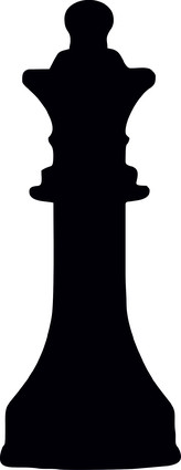 ARTEMISS Šachy královna - plastová šablona 391 Rozměr: D 29x29cm