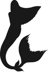 ARTEMISS Mořská panna - plastová šablona 4441 Rozměr: D 29x29cm