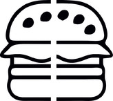 Houska - plastová šablona 461 Rozměr: E 29x29cm