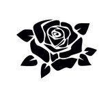 ARTEMISS Růže - plastová šablona 392 Rozměr: E 29x29cm