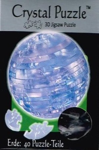 Crystal Puzzle Kula ziemska 3D