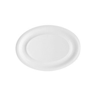 RAK Talíř mělký oválný 22 × 15,5 cm | RAK-LROP22