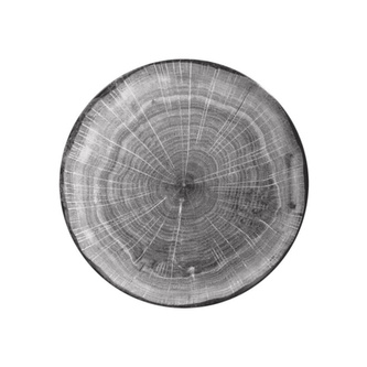 RAK Woodart talíř mělký coupe 24 cm – šedá | RAK-WDNNPR24BG