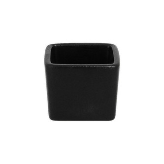 RAK Miska nízká tvar kostky 6 cl, černá | RAK-NFOPSD02BK