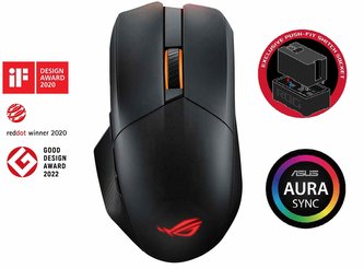 ASUS myš ROG Chakram X Origin, RGB, Bluetooth, černá ASUS myš ROG Chakram X Origin, RGB, Bluetooth, černá