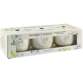 Yankee Candle Sada votivních svíček ve skle Midnight Jasmine 3 x 37 g unisex