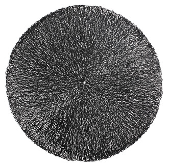 Prostírání BOLIDE černá O 38 cm Mybesthome