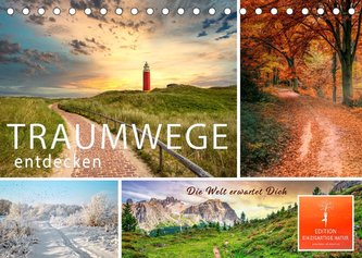 Traumwege entdecken (Tischkalender 2023 DIN A5 quer)