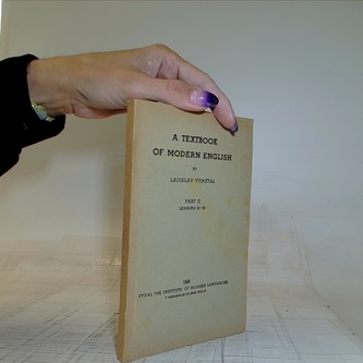 A Textbook of Modern English, part II, lessons 21-30