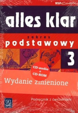 Alles klar zakres podst Język niemiecki klasa 3 podręcznik z ćwi