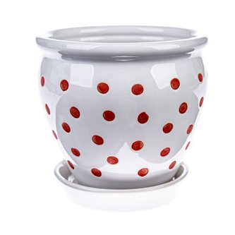 Keramický obal na květináč, 0/12