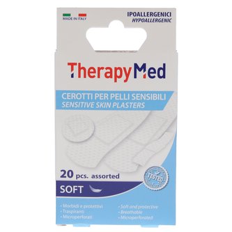 Therapy Med náplast perforovaná hypoalergenní mix 20 ks