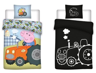 POVLEČENÍ PEPPA PIG - SVÍTÍCÍ VE TMĚ POVLEČENÍ PEPPA PIG - SVÍTÍCÍ VE TMĚ