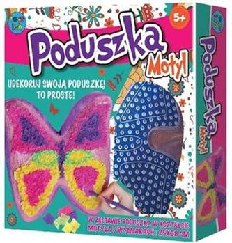 Robótki filcowe: Poduszka do zdobienia - Motyl