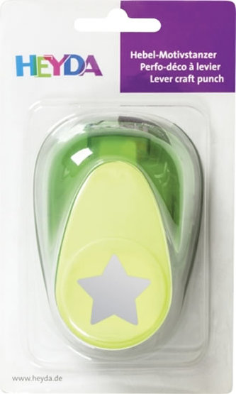 HEYDA ozdobná děrovačka velikost XL - hvězda 3,5 cm