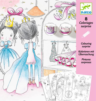 Djeco Odkrývací obrázky Holčička