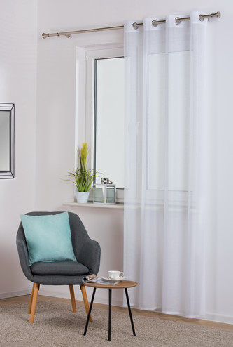 Dekorační záclona SOFIA bílá 140x260 cm (cena za 1 kus) MyBestHome