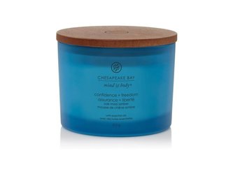 Chesapeake Bay Vonná svíčka se třemi knoty Confidence & Freedom 312 g unisex