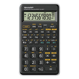 Kalkulačka vědecká "EL-501TBWHL", 146 funkcí, SHARP