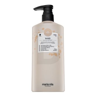 Maria Nila Jemná vyživující maska bez permanentních barevných pigmentů 8.32 Sand (Colour Refresh Mask) Objem 750 ml woman