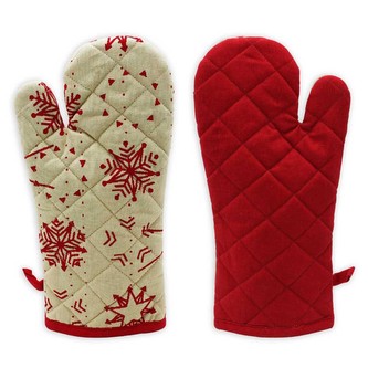 HOME ELEMENTS Kuchyňská chňapka s magnetem 18*32 cm, Hvězdičky