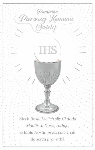 Kartka okolicznościowa Komunia KS04