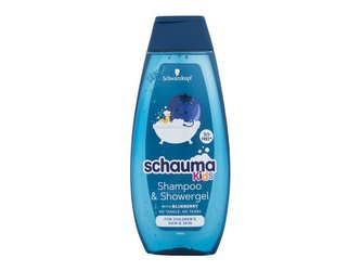 Schwarzkopf Schauma Kids Šampon Blueberry Shampoo & Shower Gel 400 ml pro děti