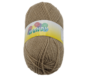 Příze WENDY - hnědá - 100g / 190 m