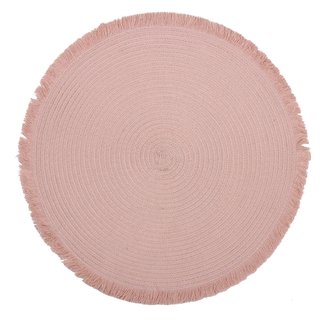 Prostírání kulaté PALO růžová O 38 cm Mybesthome